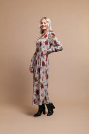 Preen Vintage Mosaic Dress with Cuffed Sleeves TP13549