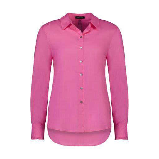 Vassalli 4415 Pink Lemonade Tab Sleeve Shirt With Pleat Back Neck Detail