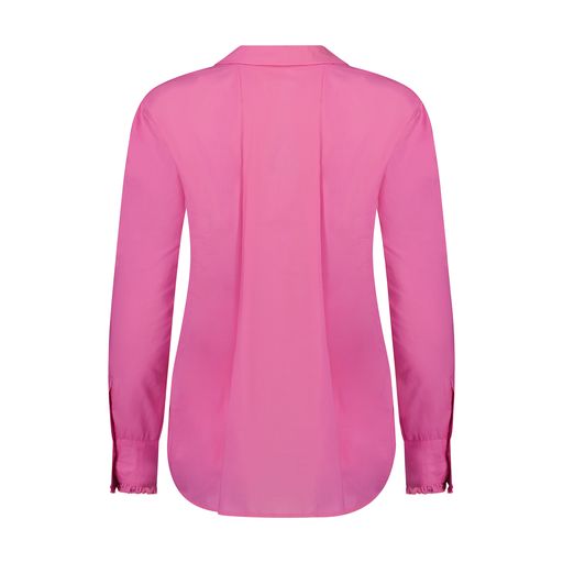 Vassalli 4415 Pink Lemonade Tab Sleeve Shirt With Pleat Back Neck Detail