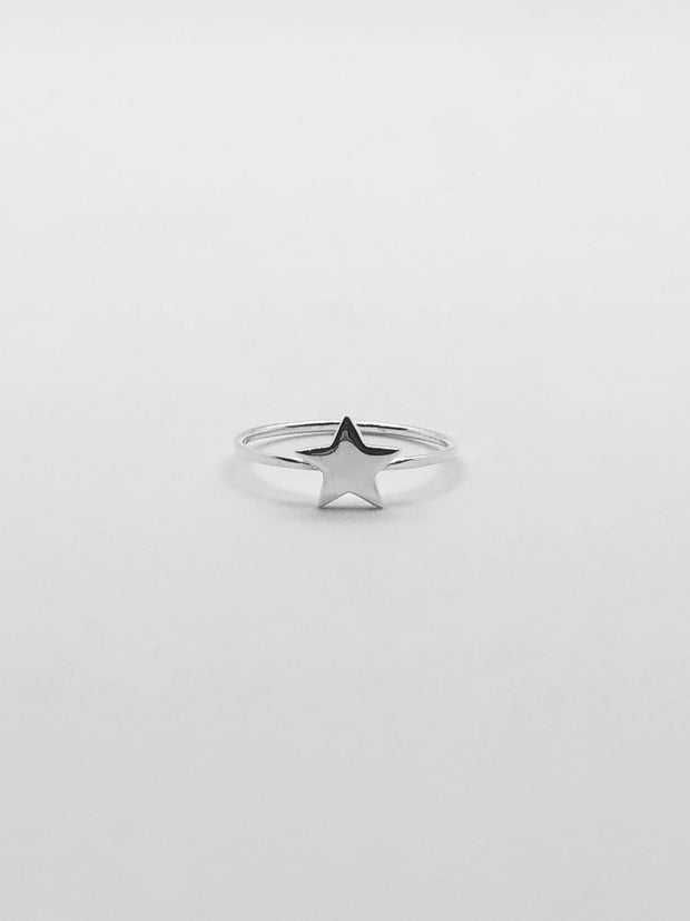 Some Sterling Silver Star Ring 823