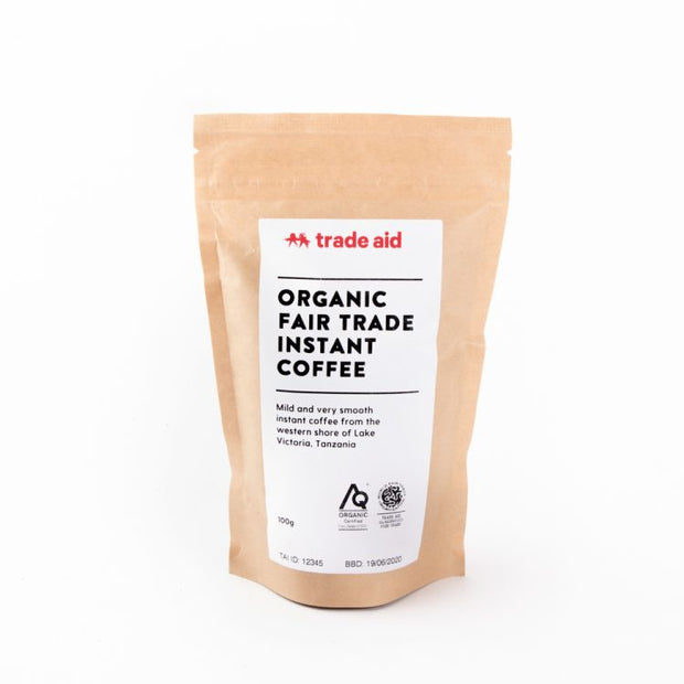 Trade Aid Organic Instant Coffee Powder 100g