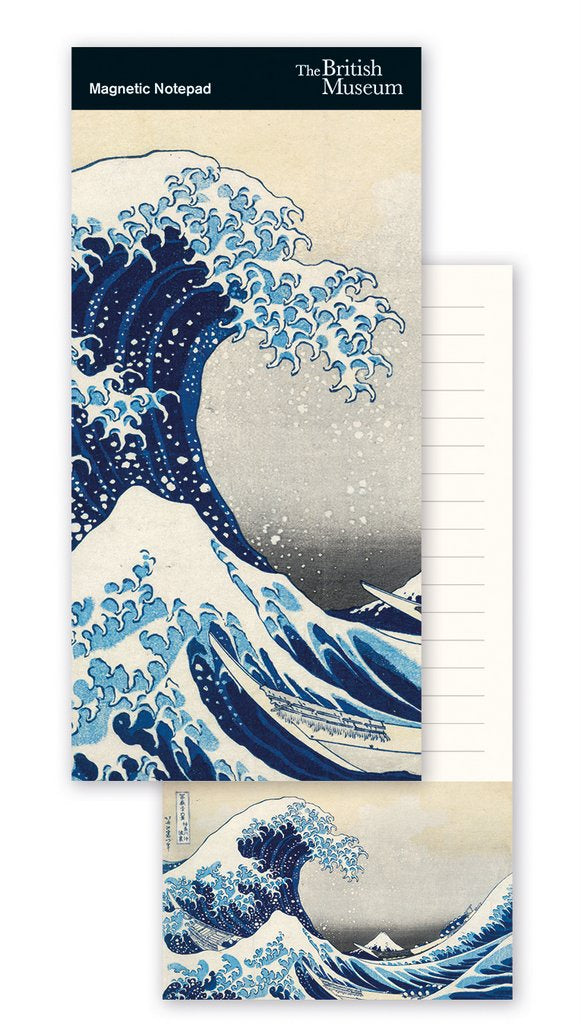 Museums & Galleries - The Great Wave - Magnetic Notepad 318
