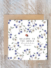 National Trust Welcome to the World Little One Card