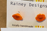 Rainey Designs  Glass Art -Tiny Flower Stud Earrings LW4