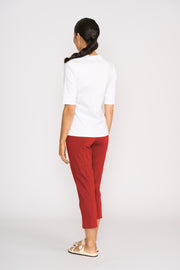 Esplanade Slim V Neck Top TP14617