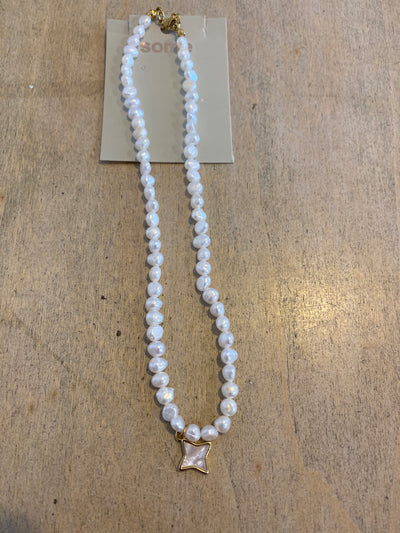 Some Pearl Necklace with Star
