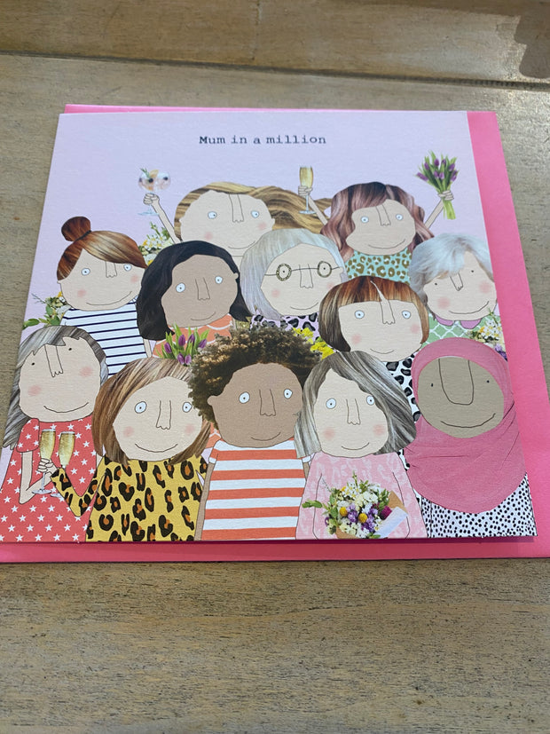 Rosie Made a Thing Mum in a Million Card 014