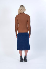 Knewe Koa Skirt in Dark Blue K4028