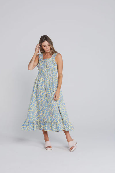Thing Thing Laramie Dress in Sky Garden 8576 02