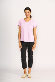 Esplanade Everyday V Neck Tee in Organic Cotton TP11430