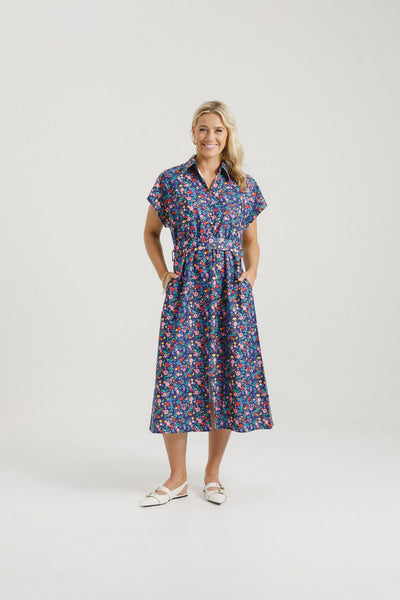 Homelee Ella Dress - Spring Blossoms 895 02