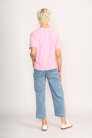 Memo Rose Bouquet Patch Pocket Tee TP14311