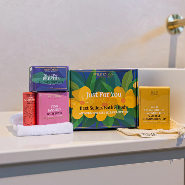 Wild Emery Just For You Best Sellers Inspired Bath and Body Gift Set
