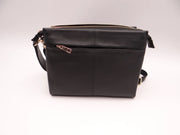 Second Nature Leather Multi Pocketed Medium Crossbody Bag ST82