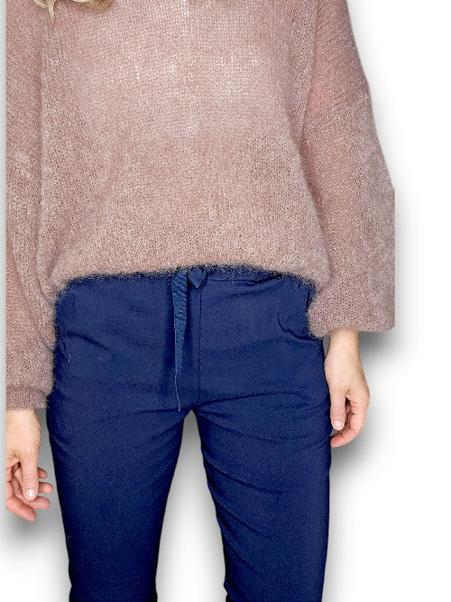 Helga May Navy Plain Pants 770304