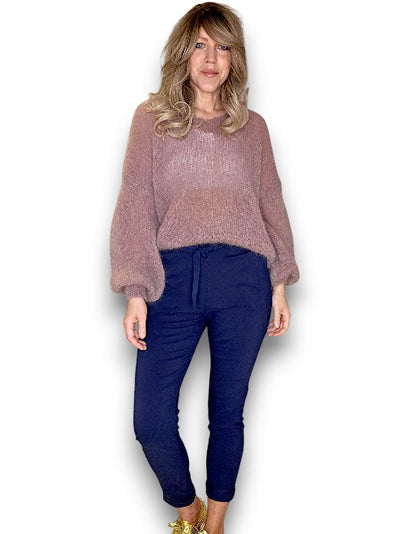 Helga May Navy Plain Pants 770304