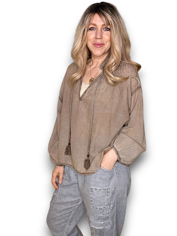 Helga May Rope Tunic Top