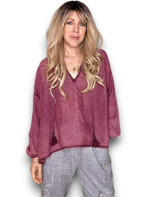 Helga May Rope Tunic Top