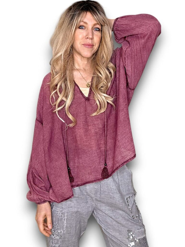 Helga May Rope Tunic Top