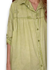 Helga May Pearl Lace Shirt