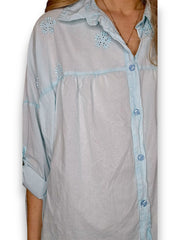 Helga May Pearl Lace Shirt