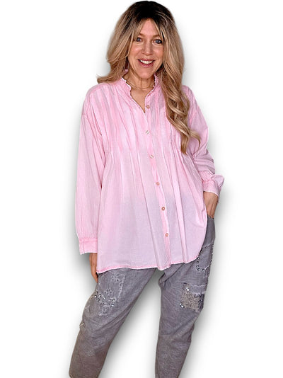 Helga May Pleated Shirt