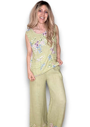 Helga May Rosie Linen Tank Top