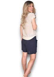 Helga May Linen Honfleur Plain Shorts