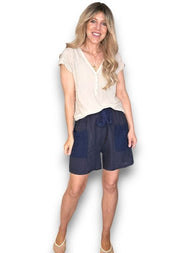 Helga May Linen Honfleur Plain Shorts