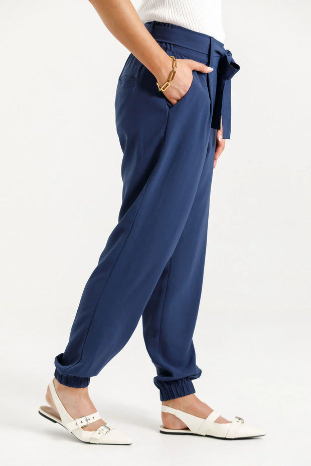 Homelee Billie Pants in Indigo Blue 918