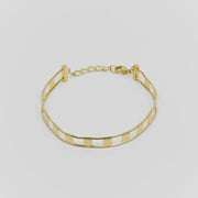 Other Things Ladder Bracelet Gold