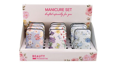 Beauty Accessories Small Floral Manicure Set
