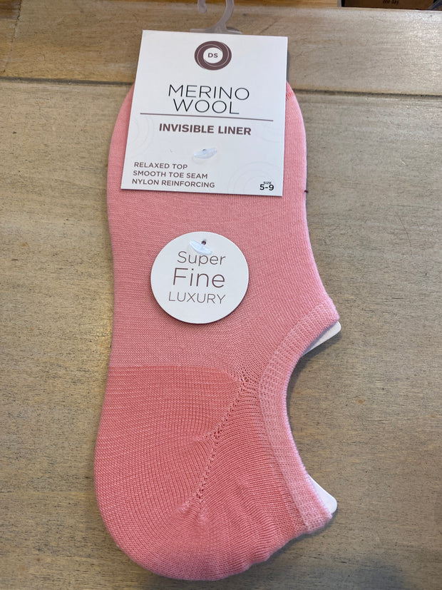 DS Merino Wool Invisible Liner Socks 960281