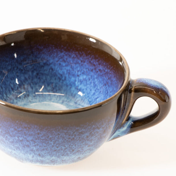 Trade Aid Dark blue wash latte cup 28.02.307