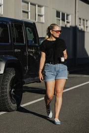 Home Lee Jackie Tee Black