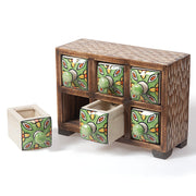 Trade Aid Mangowood Cabinet 6 Draw 0104