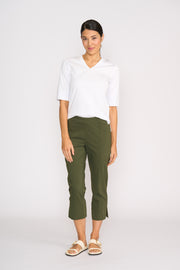 Esplanade Slim V Neck Top TP14617
