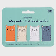 Rex London  Magnetic Cat bookmarks