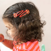 Rex London  Ladybird glitter hair clips (set of 2)