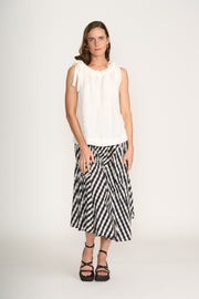 Neris In Stitches Skirt Ink Check 2829