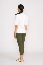 Esplanade Slim V Neck Top TP14617