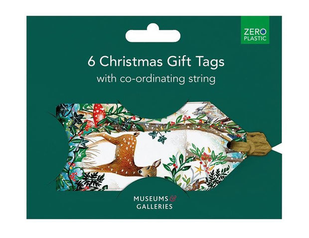 Museums & Galleries - 6 Pkt - Christmas Gift Tags
