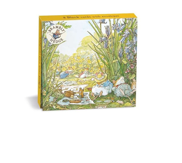 Museums & Galleries - Bluebells 8 Pkt - Mini Notecards