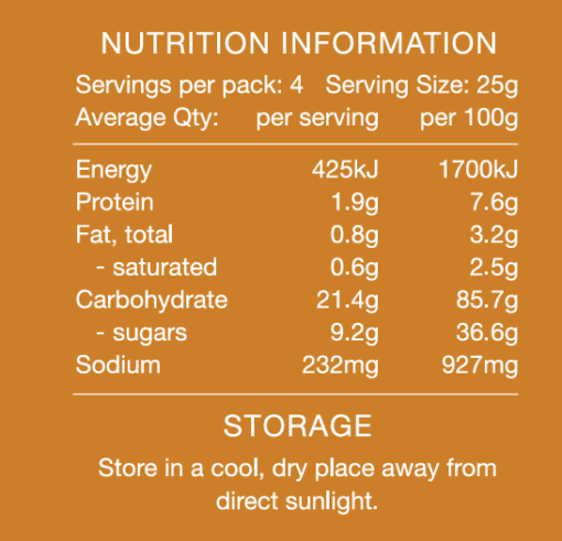 Herb and Spice Mill Pretzel Bites – Salted Caramel 100g