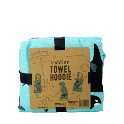 Moana Road Toddler and Kids Towel Hoodie Under the Sea