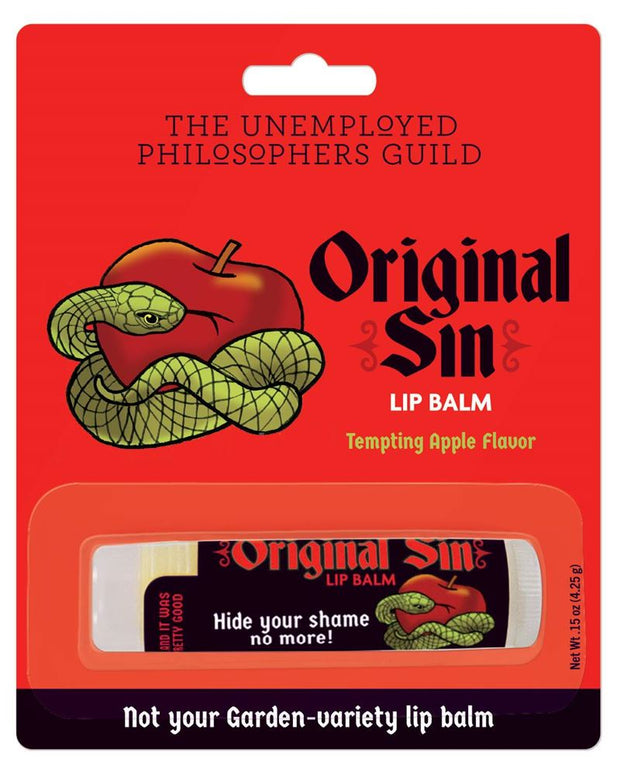 The Unemployed Philosophers Guild - Original Sin - Lip Balm