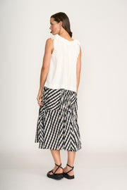 Neris In Stitches Skirt Ink Check 2829