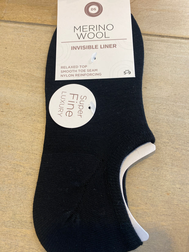 DS Merino Wool Invisible Liner Socks 960281