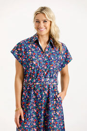 Homelee Ella Dress - Spring Blossoms 895 02