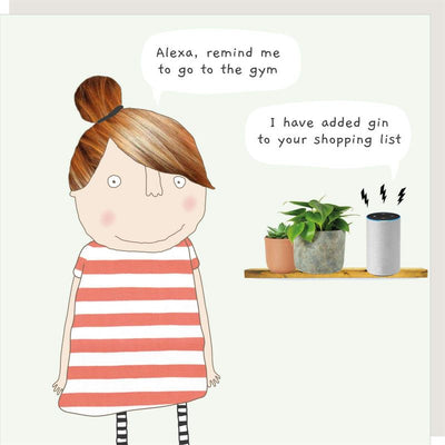 Rosie Made A Thing - Alexa Gin - Humour Card